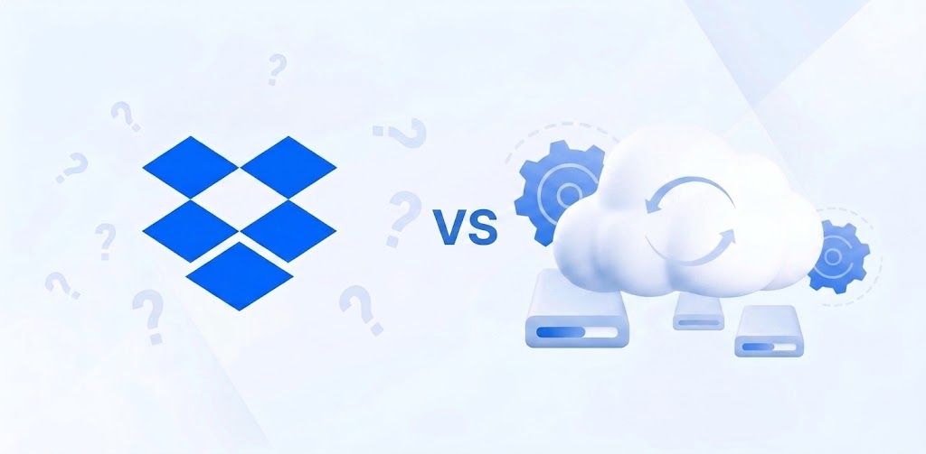 Dropbox กับเครื่องมือสำรองข้อมูลบนคลาวด์ 2026: Internxt, Backblaze, IDrive, Carbonite, การเปรียบเทียบ