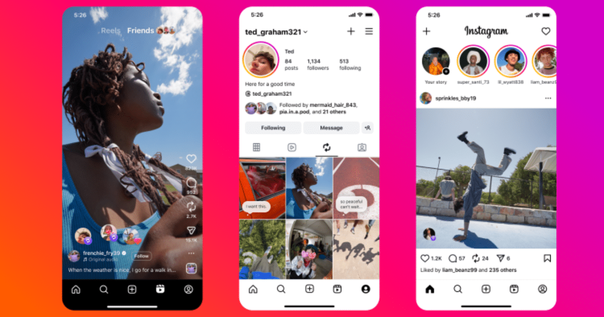 Instagram เพิ่มฟีเจอร์ฟีดและแผนที่ซ้ำคล้ายกับ Snapchat